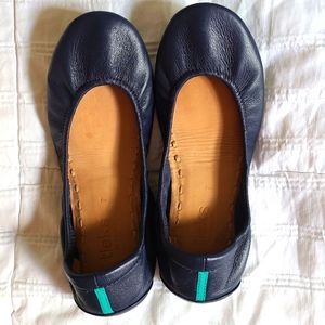 Navy Blue Tieks shoes 7